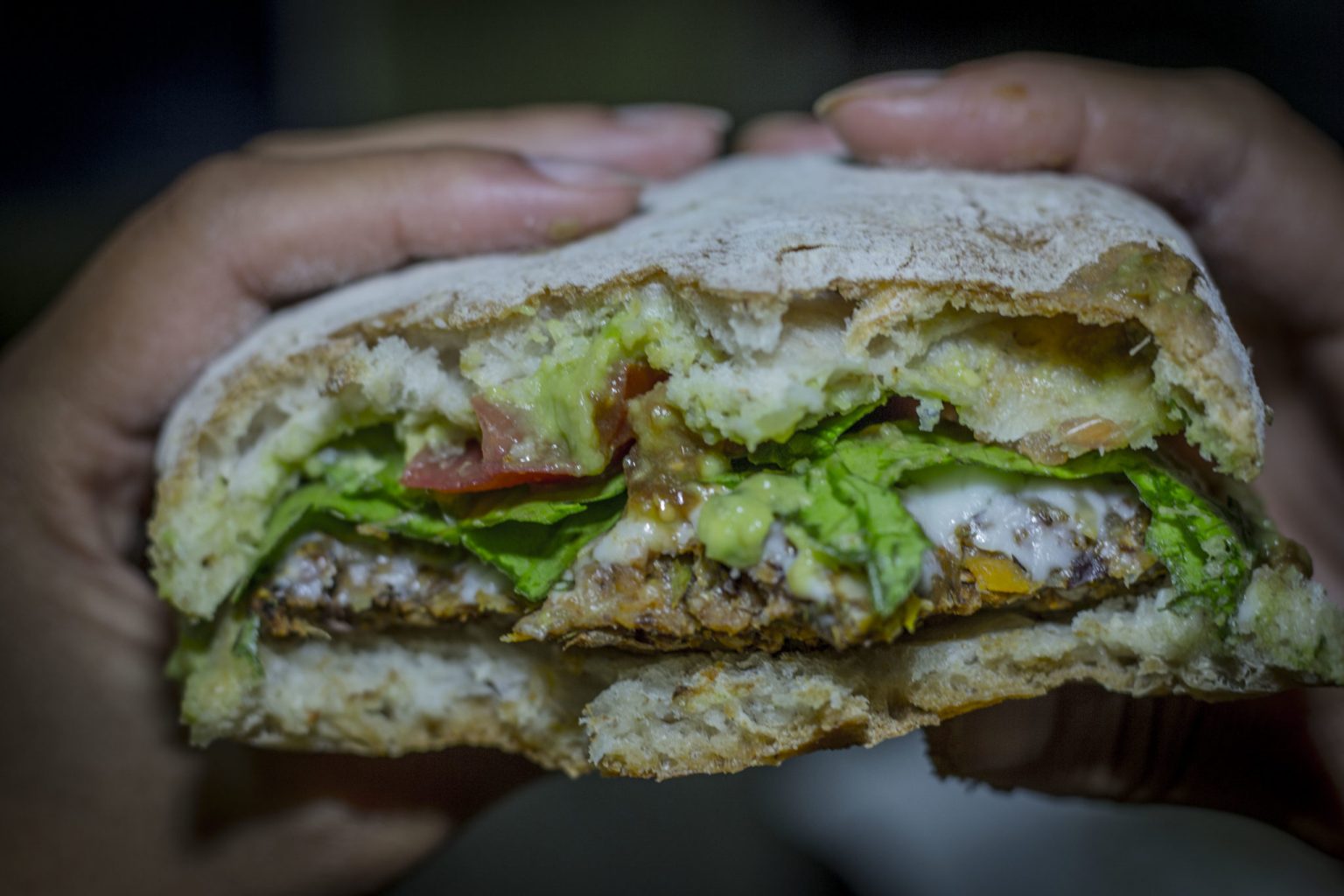 Mexican Black Bean Burger