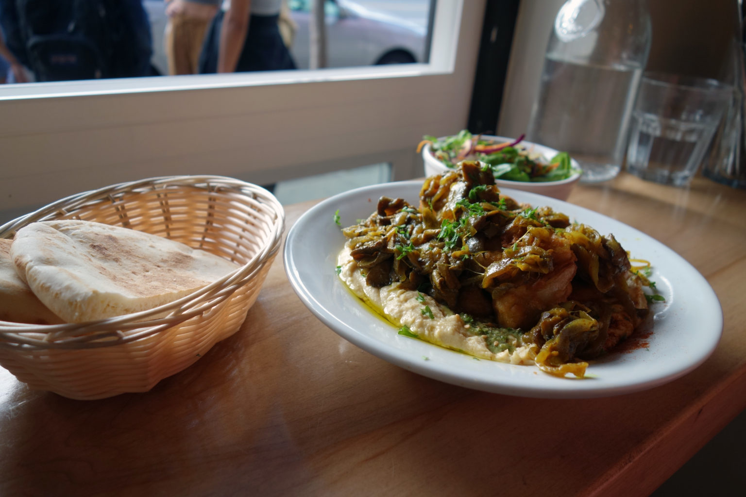 Chickpea Restaurant Kasum Hummus Plate