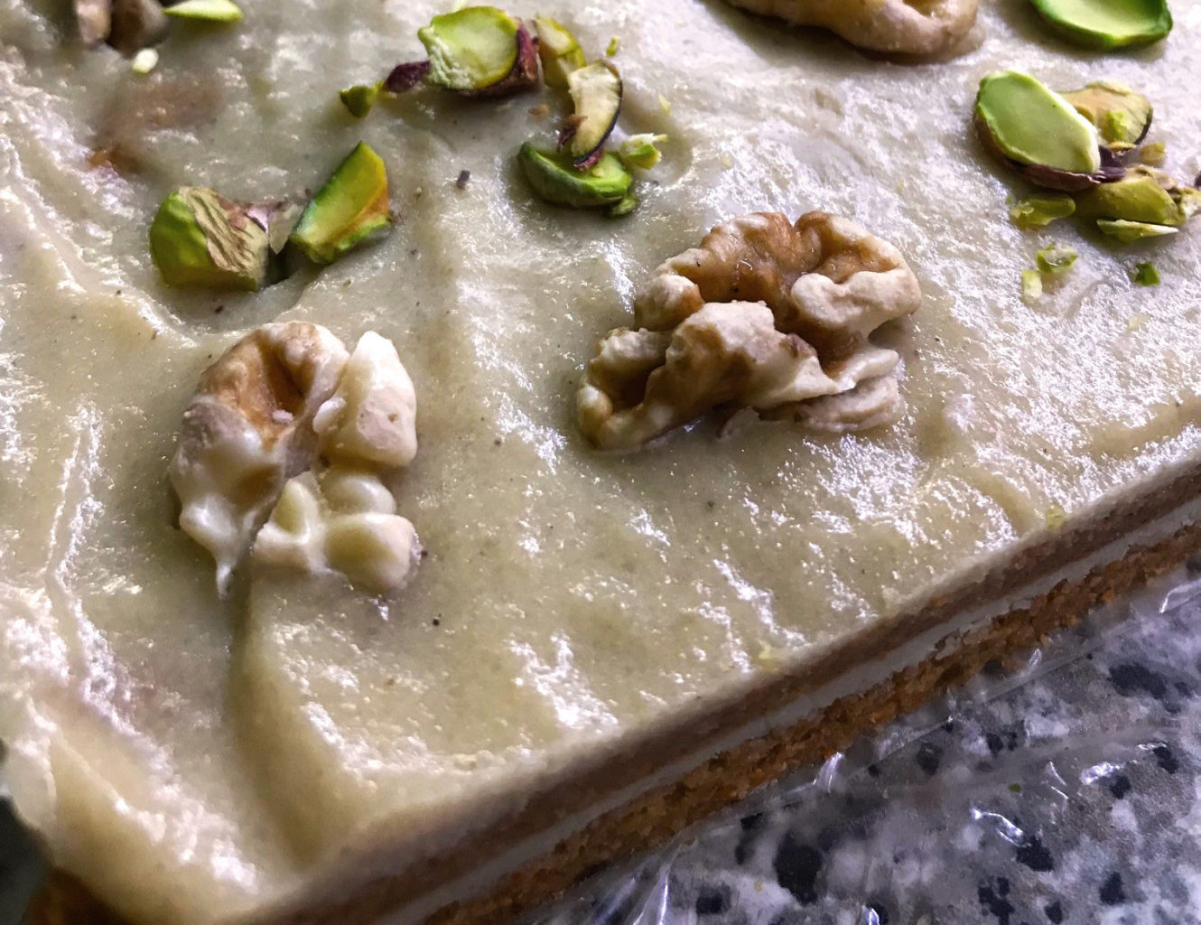Easter Carrot Cake With Cashew Cream