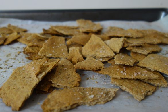 Sourdough Crackers